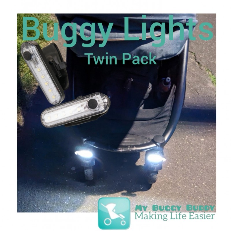 Buggy Lights, Universal LED Twin Pack, Rechargeable 